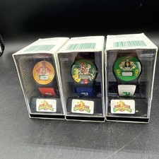 Lote de 3 Mighty Morphin Power Ranger, Gordy Time 1994 Ranger blanco y rojo