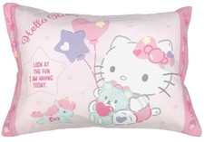 MORIPiLO Kids' Low-Profile Pillow with Hello Kitty and Sanrio Characters Balloon