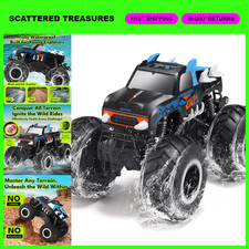 Amphibious Monster Truck 1:16 All Terrain Remote Control Car - Fun Outdoor Toy
