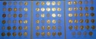 69 Coin Partial Set 1909 - 1940 Lincoln Cent in Whitman Album W Some Semi-Keys