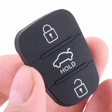 Car Key Rubber Button Remote Control Case Replacement for KIA and Hyundai