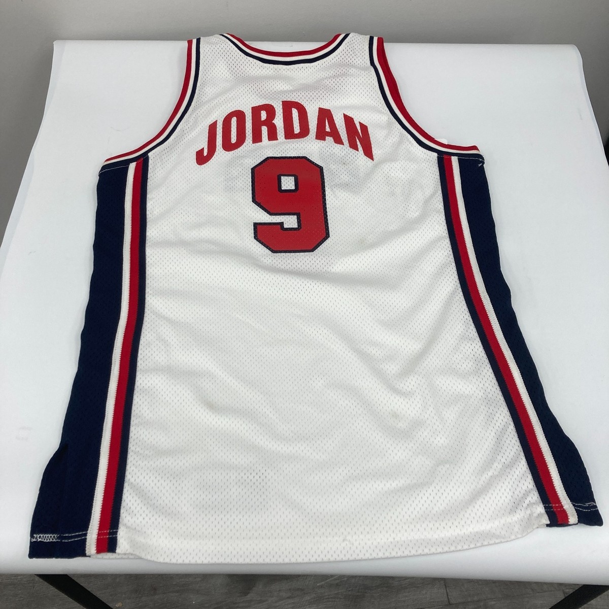 Michael Jordan Signed Game Used 1992 Team USA Dream Team Jersey