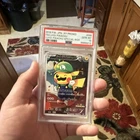 New ListingFull-Art Luigi Pikachu Pokemon 2016 Mario Pikachu Promo Japanese 296/XY-P PSA 10