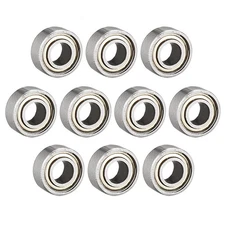 10pcs Deep Groove Ball Bearing 683ZZ Double Shield 3mm x 7mm x 3mm Carbon Steel