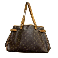 LOUIS VUITTON Batignolles Horizontal Shoulder Tote Bag M51154 Brown