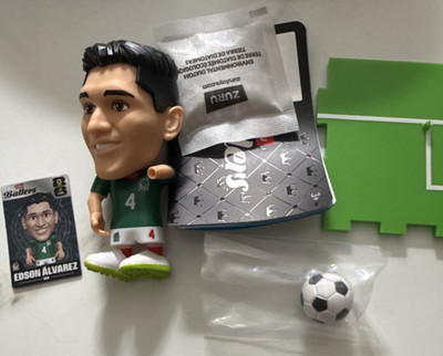 Zuru Ballers Edson Álvarez Soccer Figurine with Ball, Card, Stand