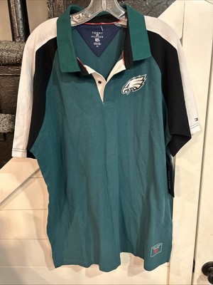 Nwt Tommy Hilfiger Philadelphia Eagles Men s Size XL Short Sleeve Polo Shirt