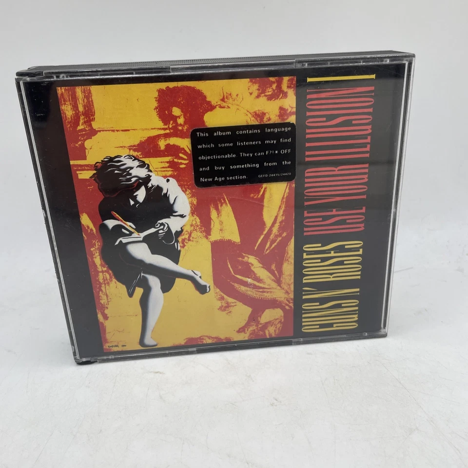Gun N' Roses Rare 2 Cds Use Your Illusion + Bonus Promotional Cd. Twin Pack - image 1 of 4