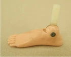 Vintage 1970 Hasbro GI Joe Adventure Team AT Figure Left Foot Leg Parts C7
