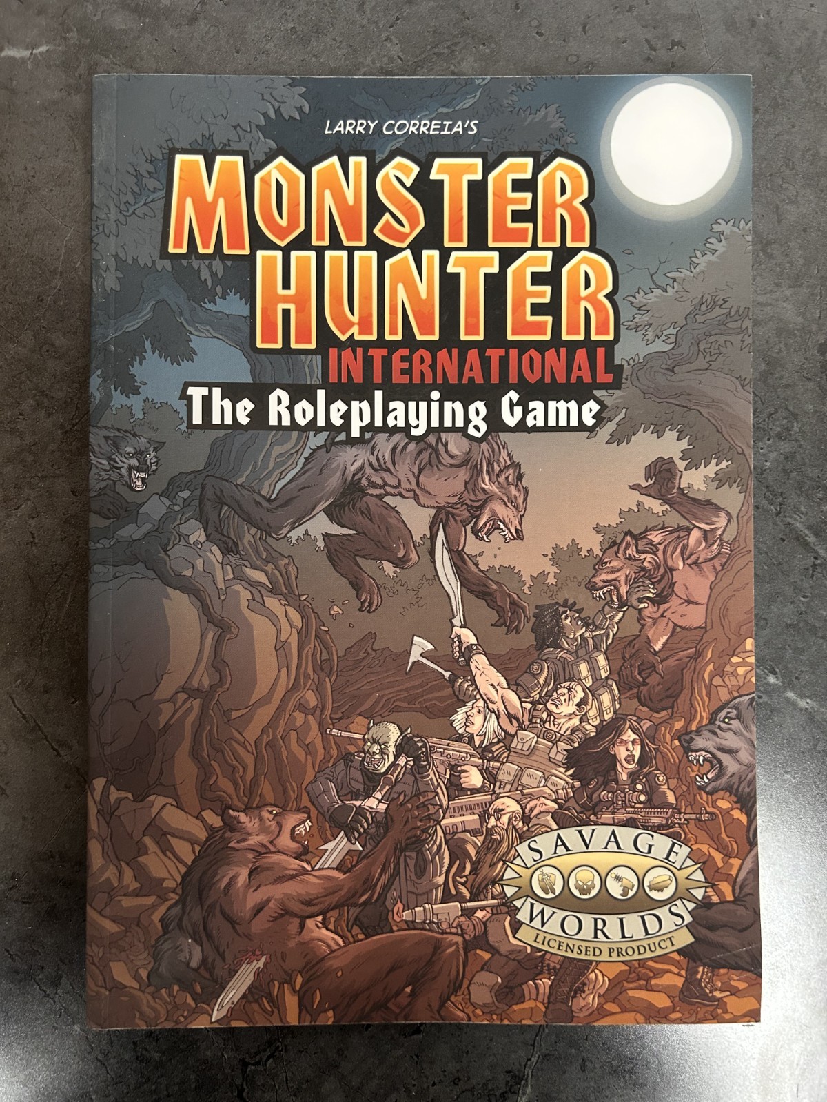 Savage Worlds - Monster Hunter International The Roleplaying Game - RARE!