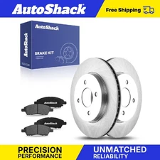 Front Brake Rotors Ceramic Pads for Nissan Versa Note 2015-2019 Micra 1.6L