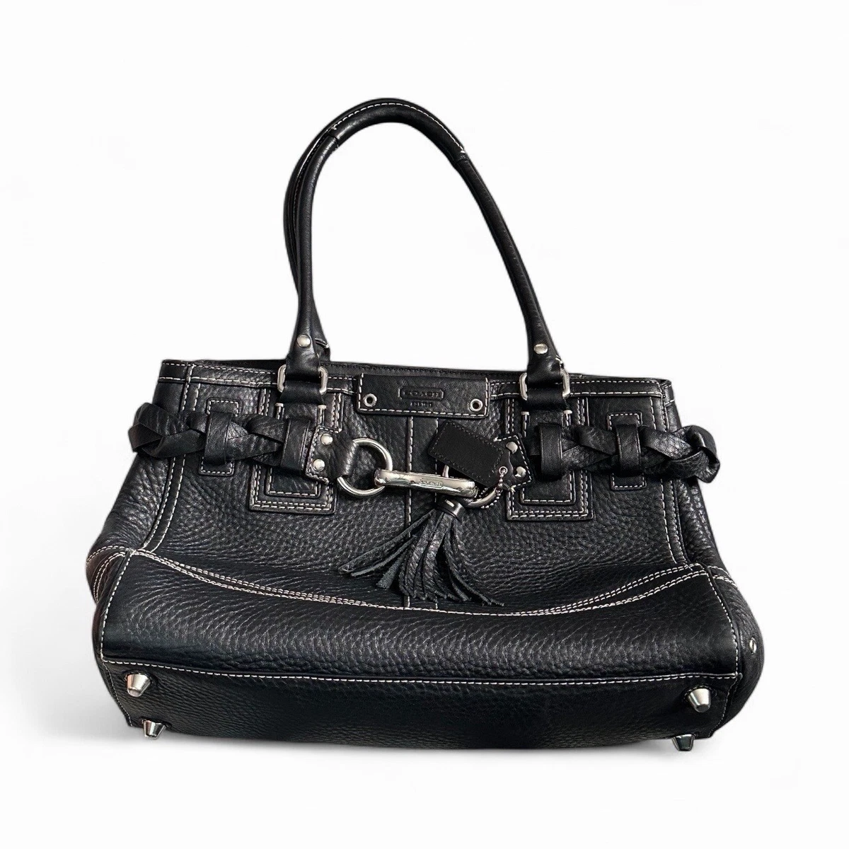 バッグ Coach signature handbag tassel Black Coach Tassel Bags & Handbags for Women for sale | eBay