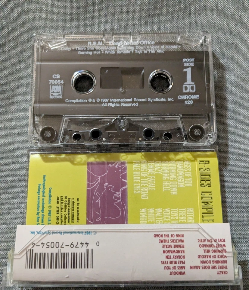 REM Cassette Tape Lot of 3 Eponymous Dead Letter Office Life Rich Pageant TESTED - Image 3 of 4