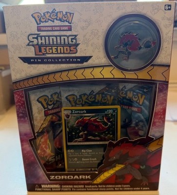 Pokémon Shining Legends PIN Collection Zoroark Englisch Eng. sealed