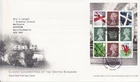 GB Stamps First Day Cover Booklet Pane U3071m - DY9 Classic Locomotives PSB 2014
