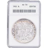 1901 $1 Morgan Silver Dollar ~ ANACS AU 50 - Gen. 4 Old Soapbox Holder