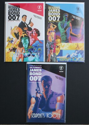 Ian Fleming's James Bond 007 Book One, Two, and Three (Dark Horse Comics)  