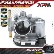 Drosselklappe Drosselklappenstutzen für Opel Astra H G L08 L48 Corsa C D F08 S07