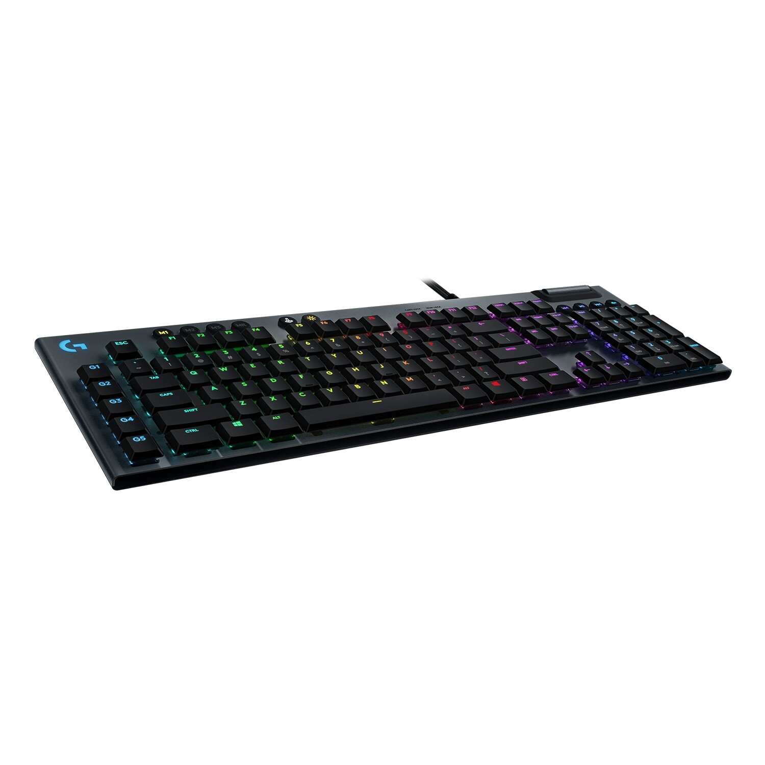 Logitech G815 LIGHTSPEED Clicky Kabelgebundene Mechanische RGB