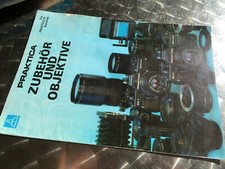 Praktica Accessories  Lens BROCHURE A4 German Text