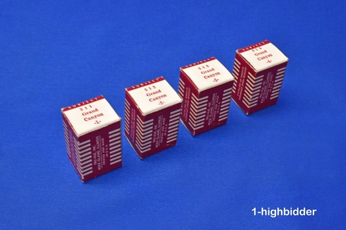 4x Vtg 1937 Set Grand Canyon Tru Vue 3D Photos Film View-Master Hopi Piano Box - Picture 5 of 7