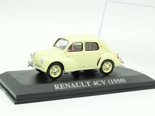 Renault - 4CV Commerciale 1950 - Modèle Presse - 1/43 - Autos Miniatures