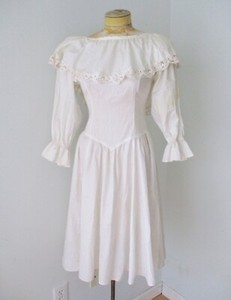 drop waist tea dress