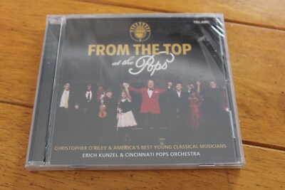 ERICH KUNZEL - FROM THE TOP AT THE POPS (CD, TELARC) [NEW SEALED] DRILL HOLE