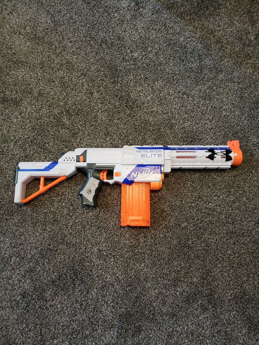 Nerf N-Strike Elite Retaliator Blaster With Extra 6 Round Nerf N-Strike Elite Retaliator Blaster With Extra 6 Round