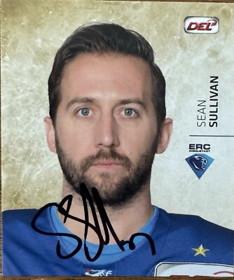 DEL 17/18 Sean Sullivan #118 Sticker Ingolstadt *signiert*