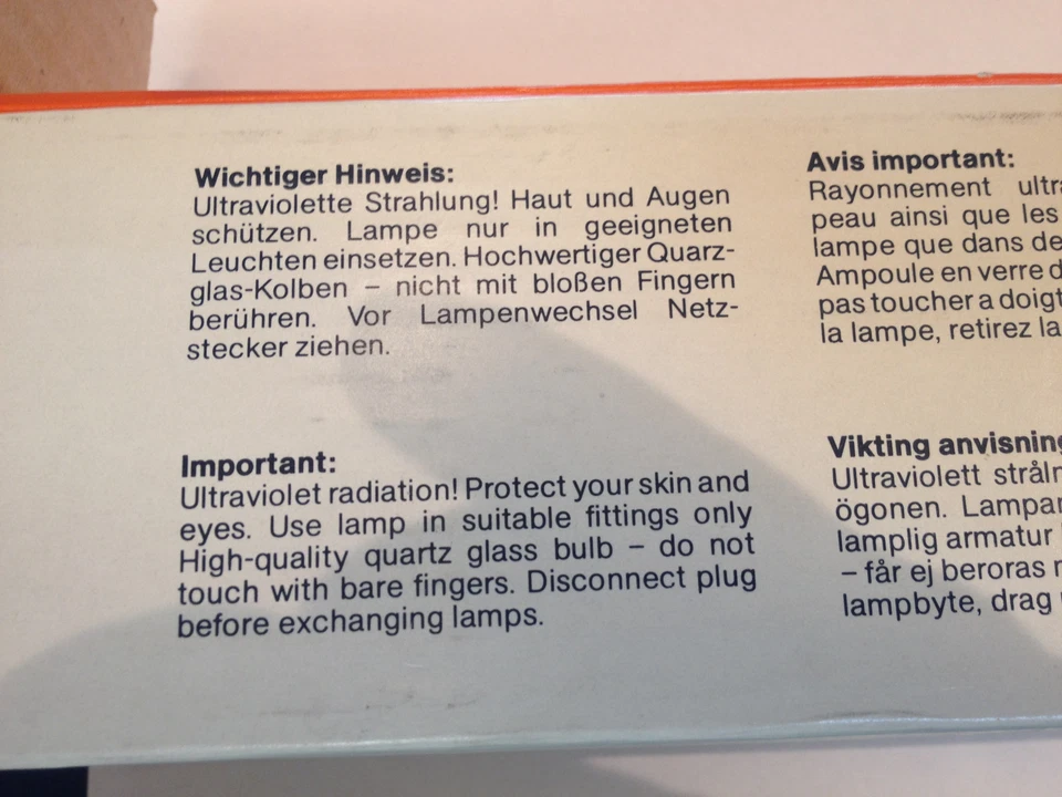 OSRAM ULTRAMED UV-HOCHDRUCKSTRAHLER 4000W 380V HALOGEN-METALLDAMPF-STRAHLER LAMP - Bild 4 von 4