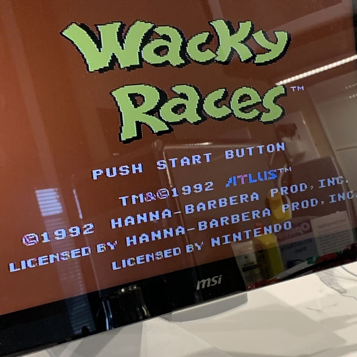 Wacky Races (NES, 1992 ATLUS) Authentic Complete CIB Manual Wacky Races (NES, 1992 ATLUS) Authentic Complete CIB Manual