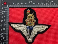 British Army Bullion Embroidered Blazer Badge - Parachute Regiment