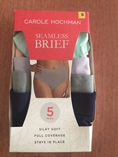 NWT Carole Hochman Ladies 5-pack Underwear - Size S