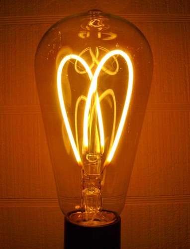 Light Bulbs - Antique Replica Light Bulbs - LED Double Loop - Color Variety - Picture 11 of 12