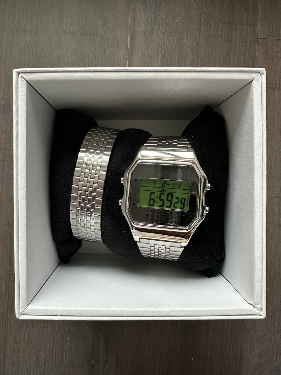 TIMEX x MM6 Maison Margiela SILVER Watch - T80 - Giftset - LIMITED
