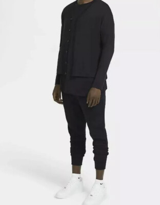 $480 Nike ESC Tailored Jogger Pants  XL Every Stitch Considered Black CW3734 010