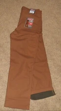 COLEMAN STRETCH FLEECE LINED CARGO WORK UTILITY PANTS COPPER 40x32