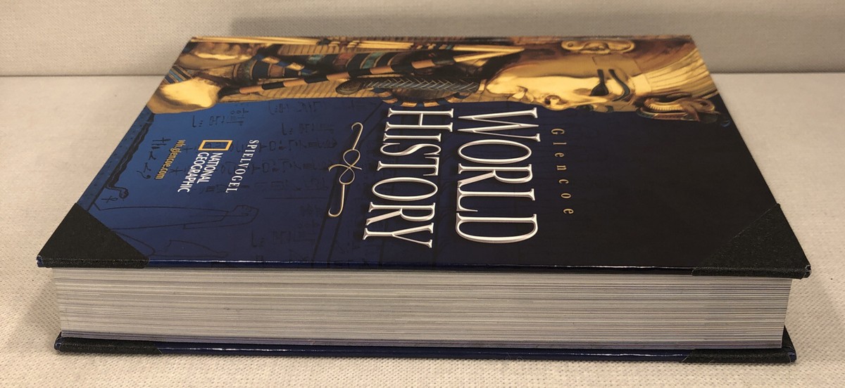 セールWORLD HISTORY National Geographic英英辞典 Glencoe World History by Jackson J. Spielvogel (Hardcover