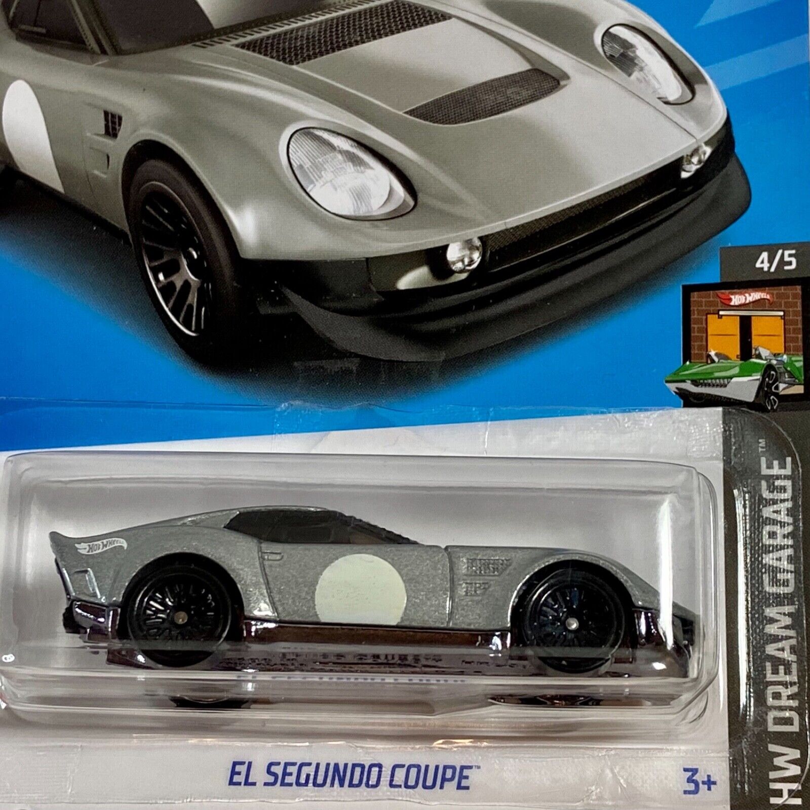 Carrinho Hot Wheels EL SEGUNDO COUPE MINIATURA HKG39 HW DREAM GARAGE