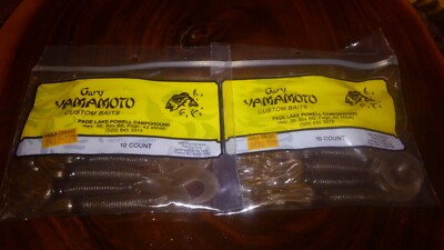 Hula Grub 9410-194J Single tailed 4 inch Gary Yamamoto 2 Packs