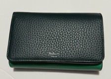 Nwt - Mulberry Medium Continental French Purse In Lawn Green-mulberry Green