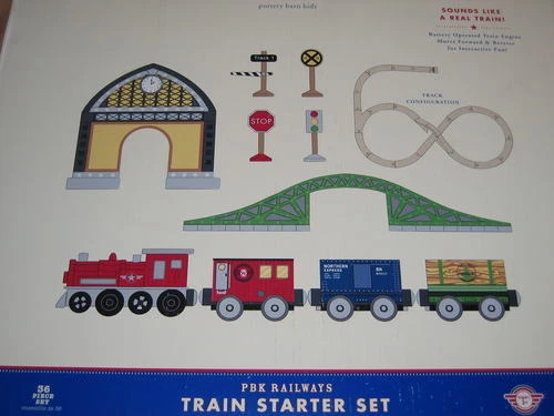 Pottery barn kids train set deals