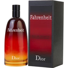 Fahrenheit Christian Dior Men 6.7 oz 200 ml Eau De Toilette Spray Factory Sealed