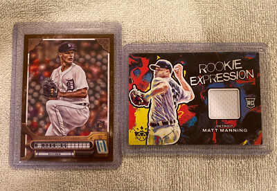 Matt Manning RC Lot! Gypsy Queen /399, Rookie Expression Patch Card