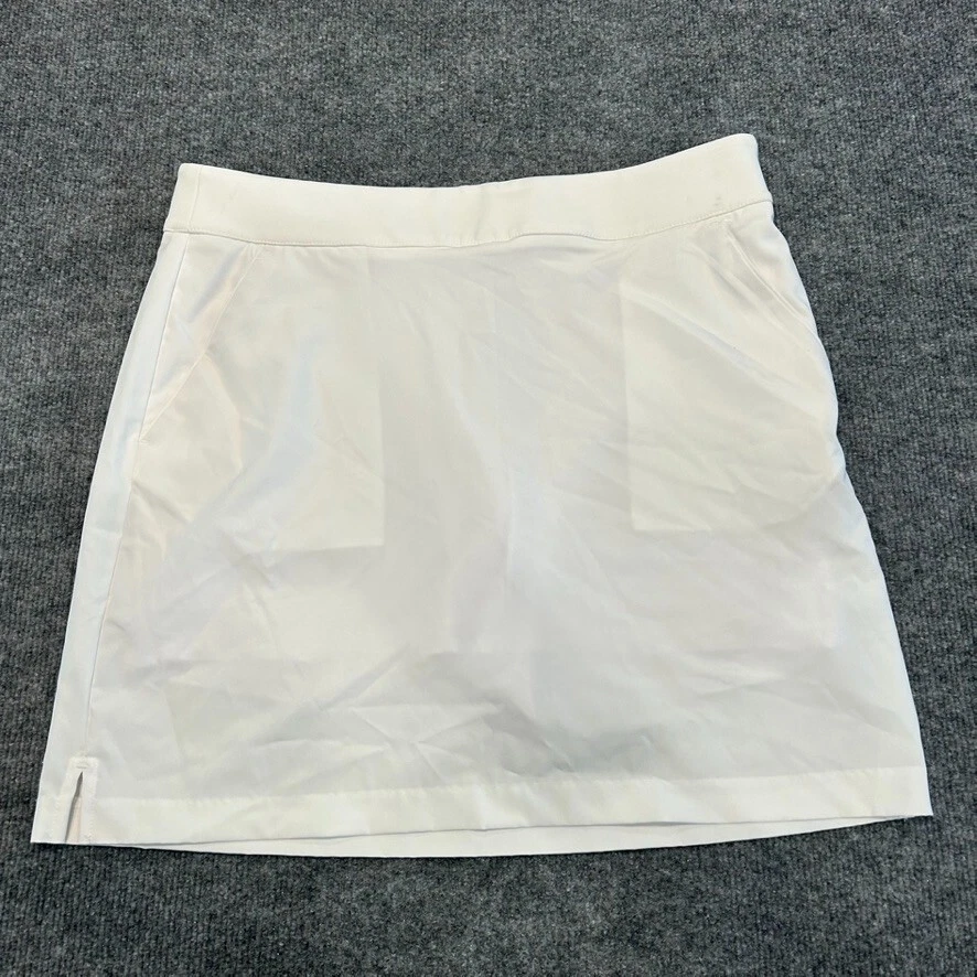 Jupe De Sport Greg Norman Femme - Tennis/Golf - Bleu/gris Imprimé Plumes - Taille XL