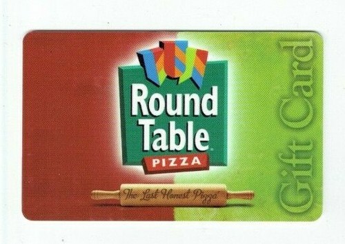 Round Table Gift Card Pizza Restaurant NO Value I Combine 
