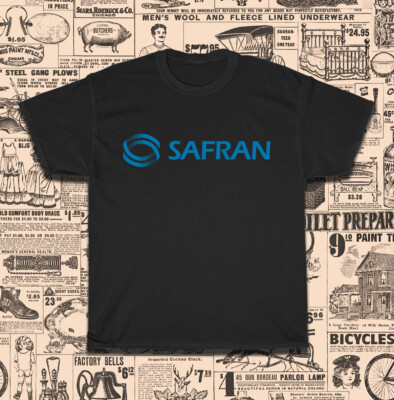 New Safran Aircraft Engines Logo Men's T-Shirt American Size S-5XL T-Shirt