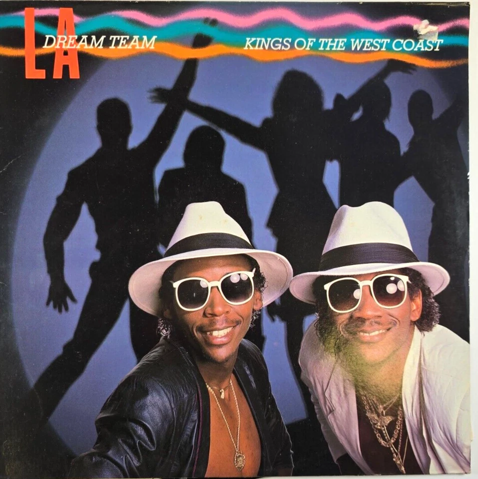 L.A. Dream Team – Kings Of The West Coast LP Album vinyl record 1986 hip hop - Imagem 3 de 4