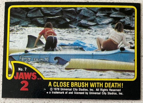 ( U SELECT CARDS ) 1978 Topps Jaws 2 CARDS &STICKERS🔽 all photos on! - Picture 62 of 207